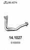 FORD 6166858 Exhaust Pipe